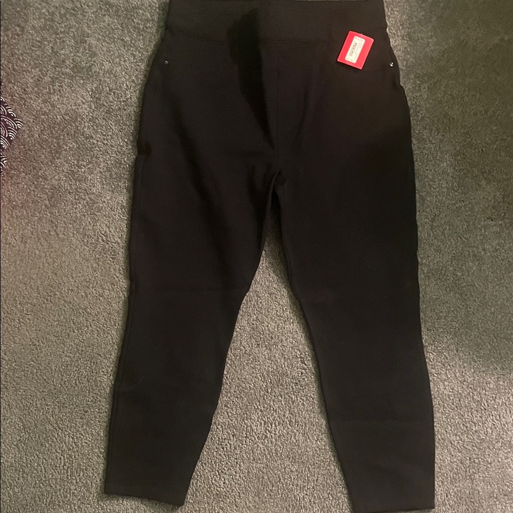SPANX Black High-Rise Leggings